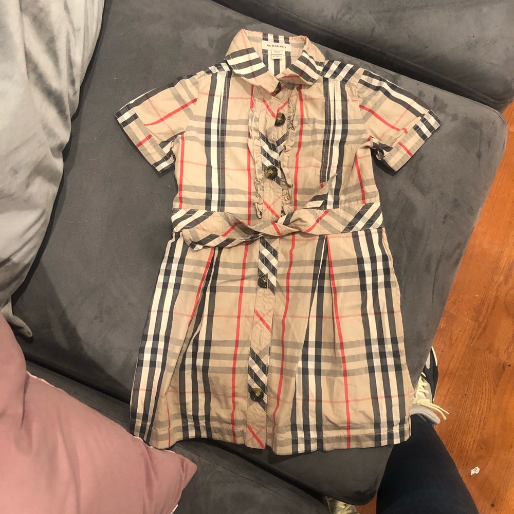 Toddler girl Burberry dress